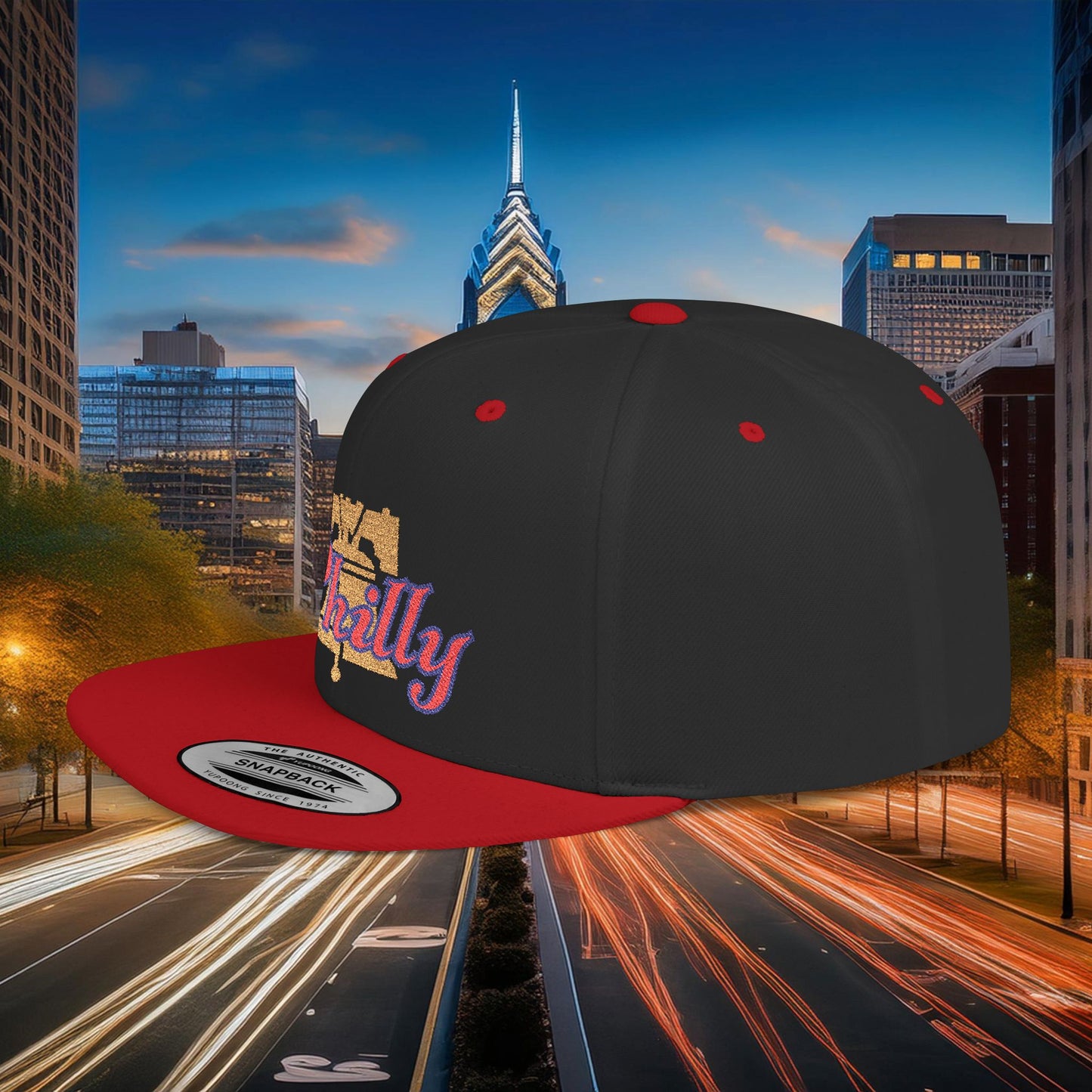 Philly Liberty Bell Flat Bill Snapback