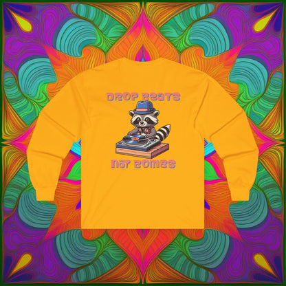 The "Beats Not Bombs" Peace Long Sleeve Tee