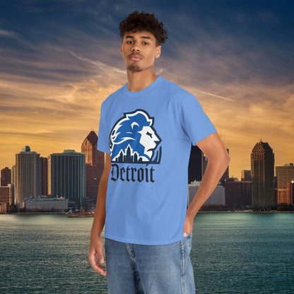 Detroit Football Skyline Tee