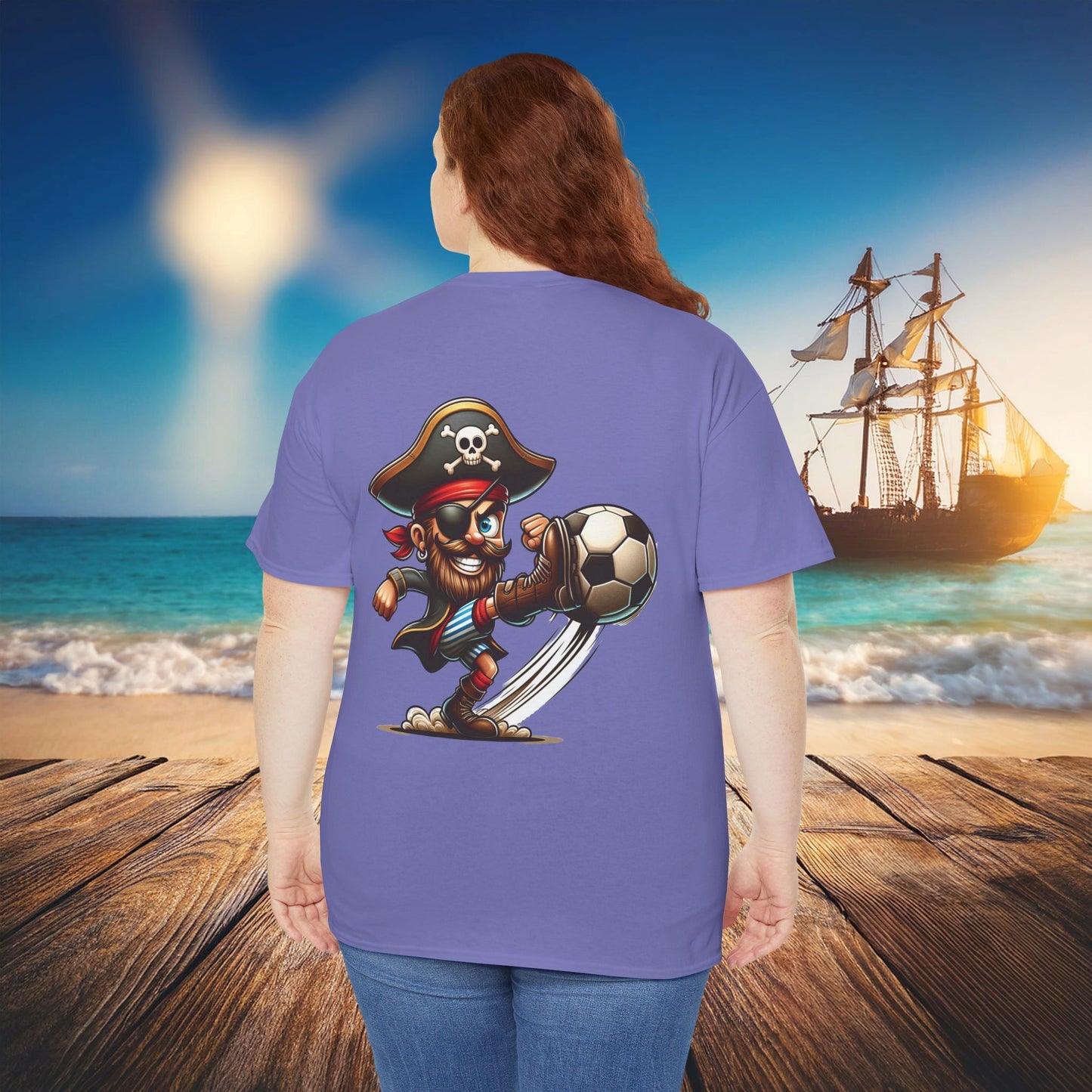 St Pauli Pirate Soccer Tee