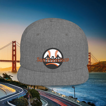 SF Baseball Flat Bill Snapback