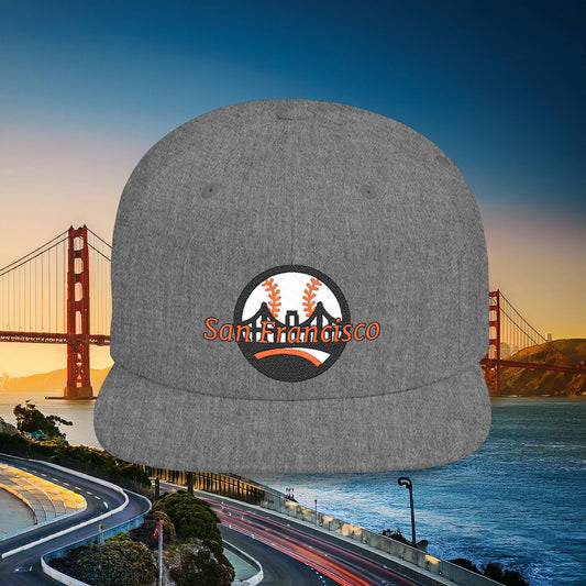 SF Baseball Flat Bill Snapback