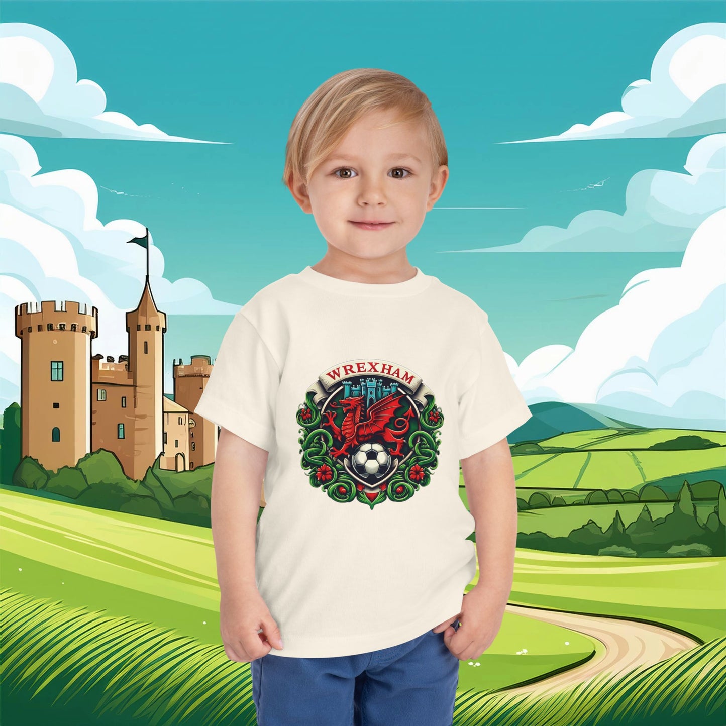 Wrexham Crest Toddler Tee