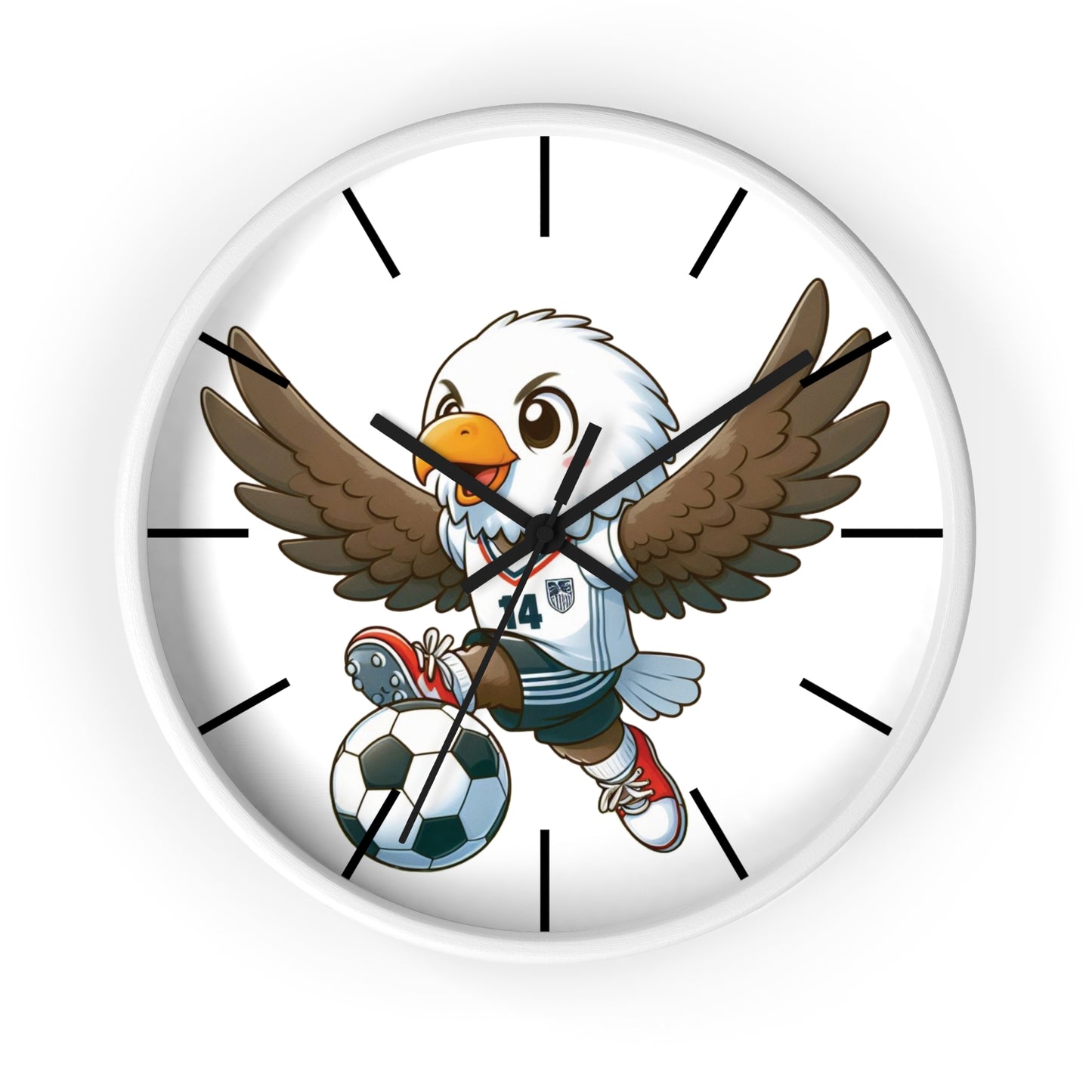 USA Soccer Wall Clock