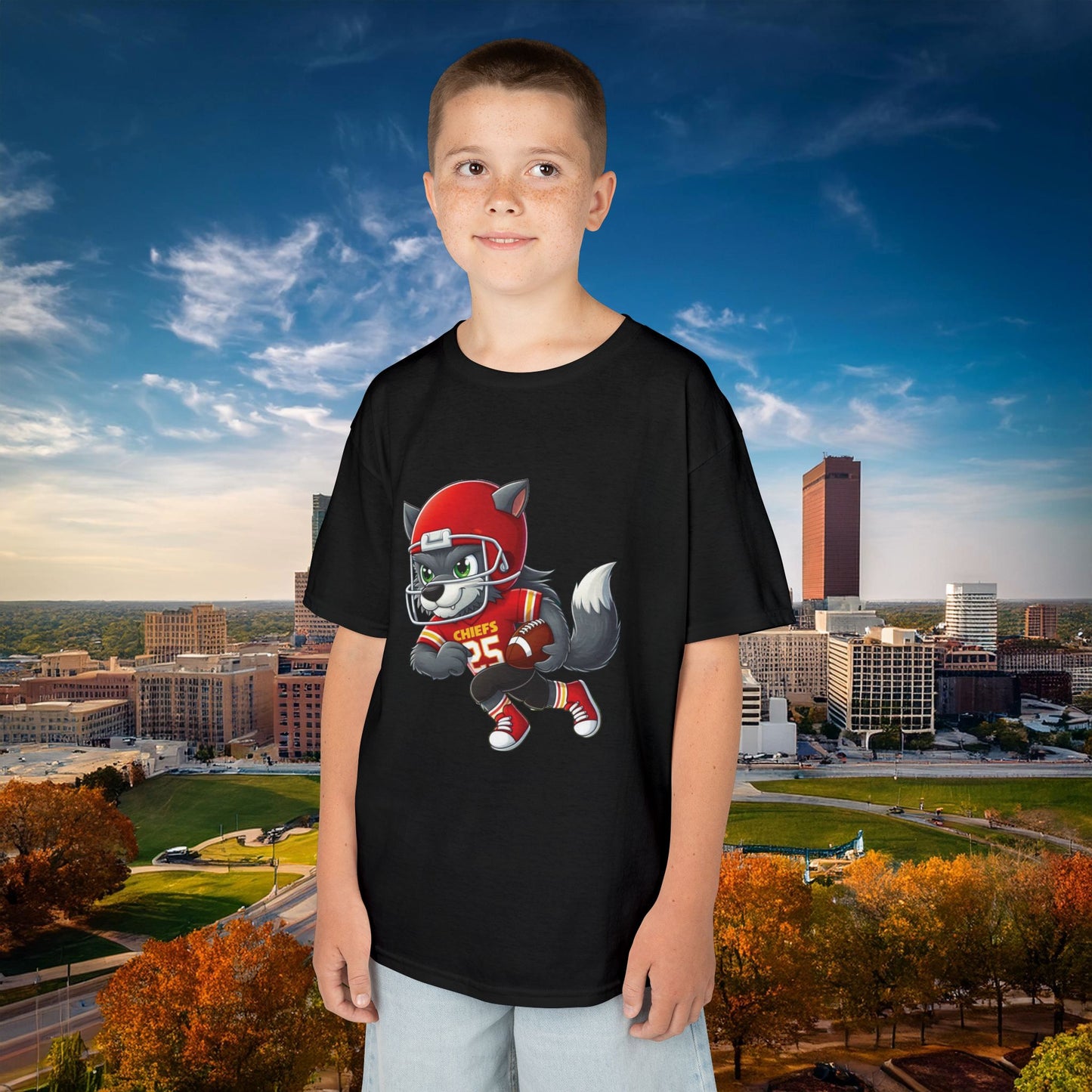 Kansas City Wolf Player Kids Tee