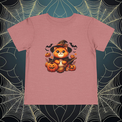 Halloween Cat Toddler Tee