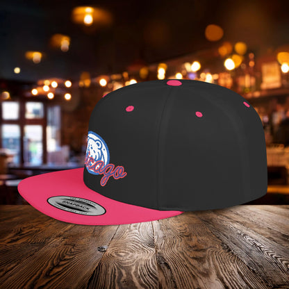 Chicago Bear Cub Baseball Flat Bill Snapback