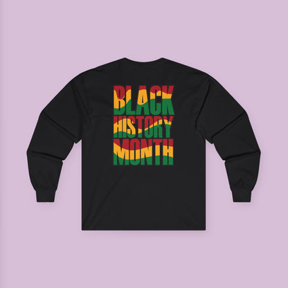 Black History Month Long Sleeve Tee