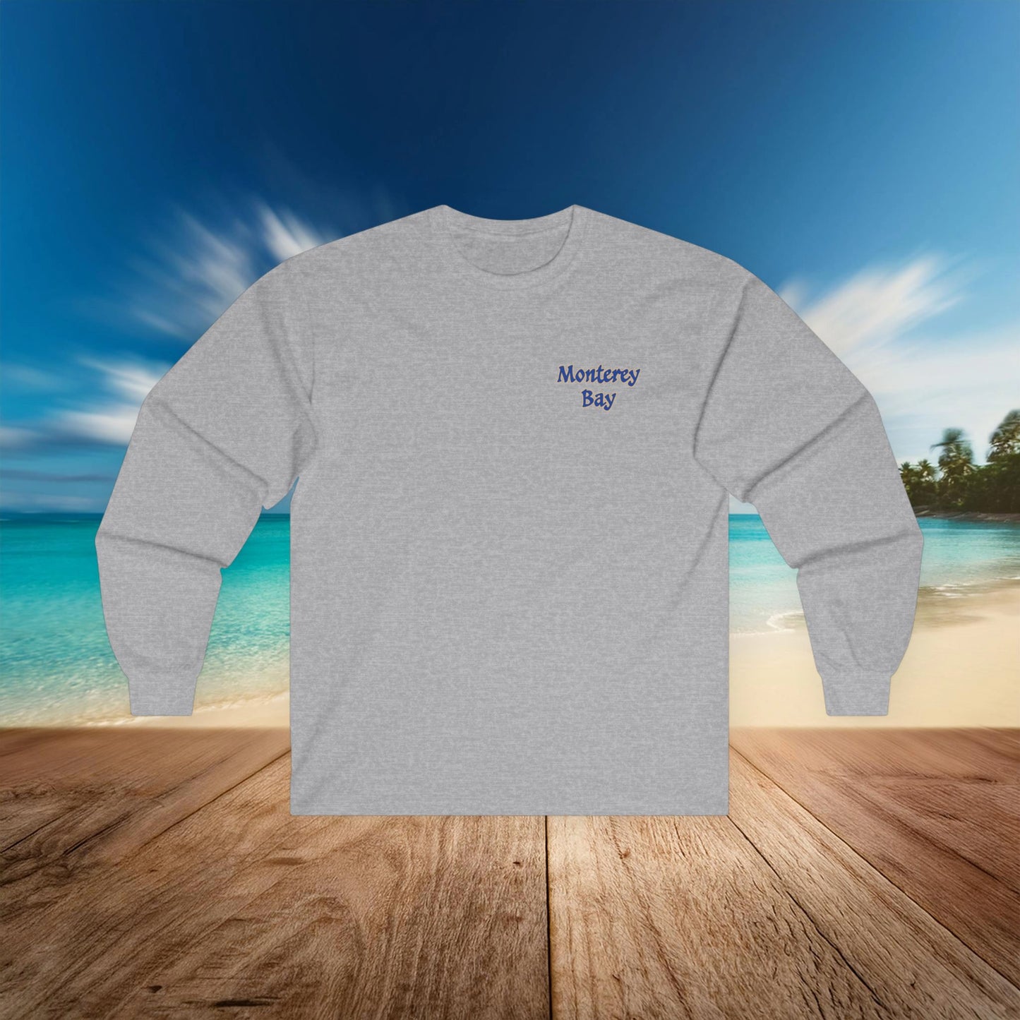 Sea Otter Soccer Logo Long Sleeve Tee