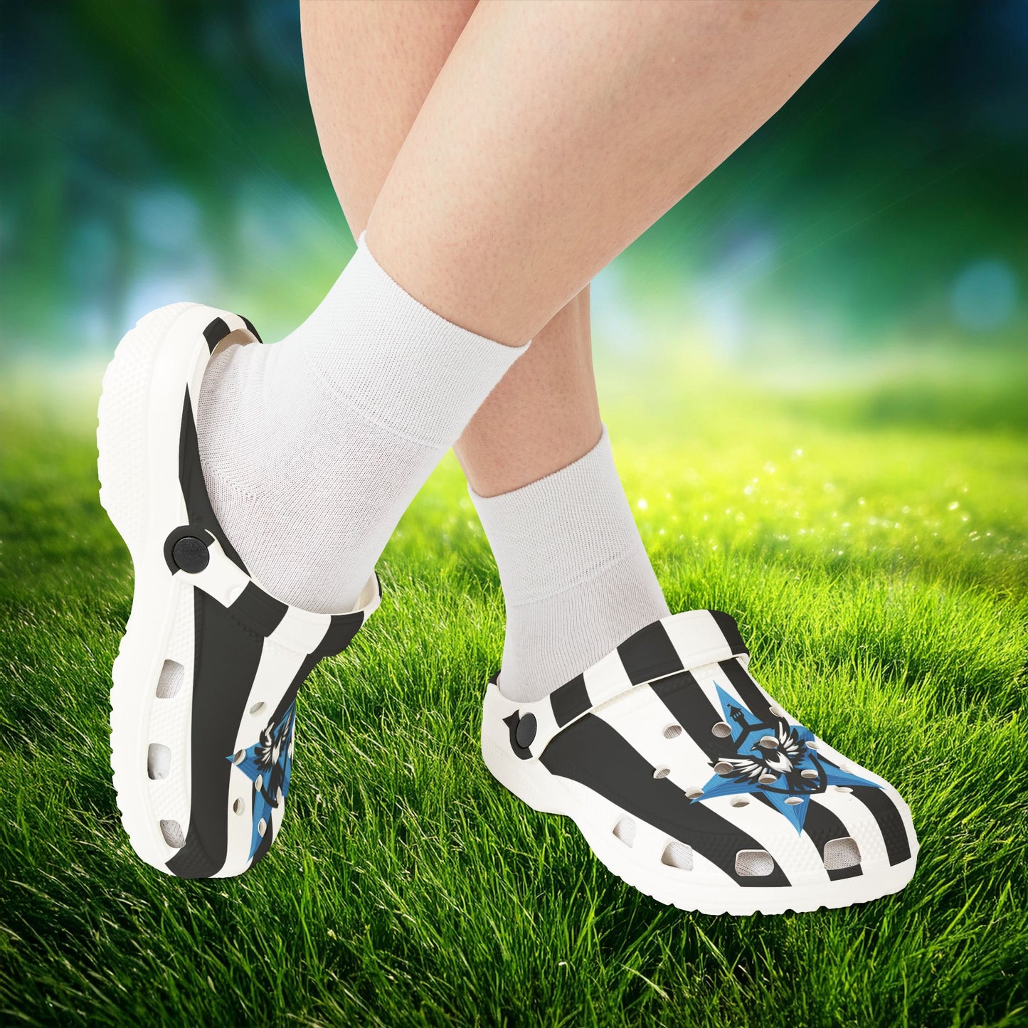 Newcastle United Blue Star Foam Clogs