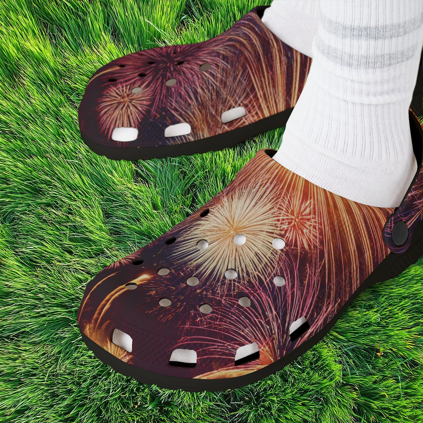 Fireworks Foam Clogs