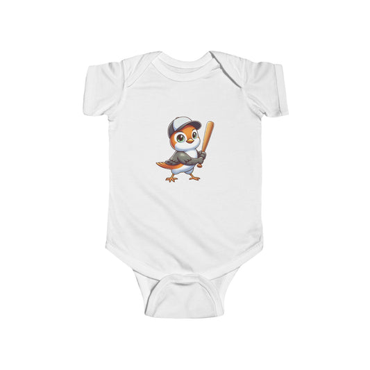 Baltimore Baseball Mini Oriole Infant Bodysuit