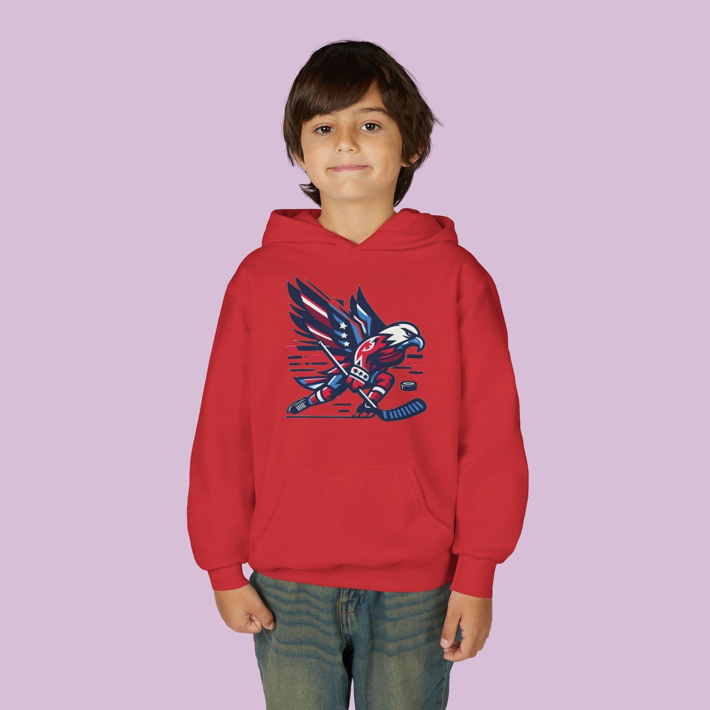 Washington Hockey Eagle Youth Hoodie