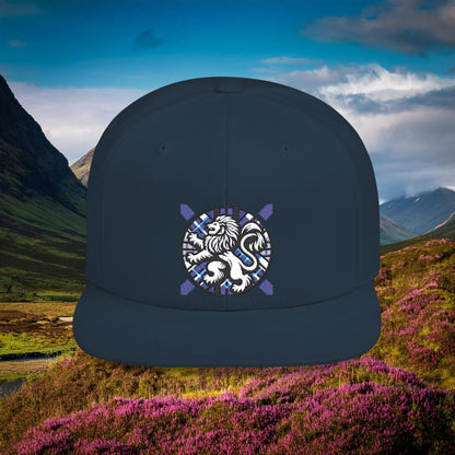 Scotland Rampant Lion Flat Bill Snapback