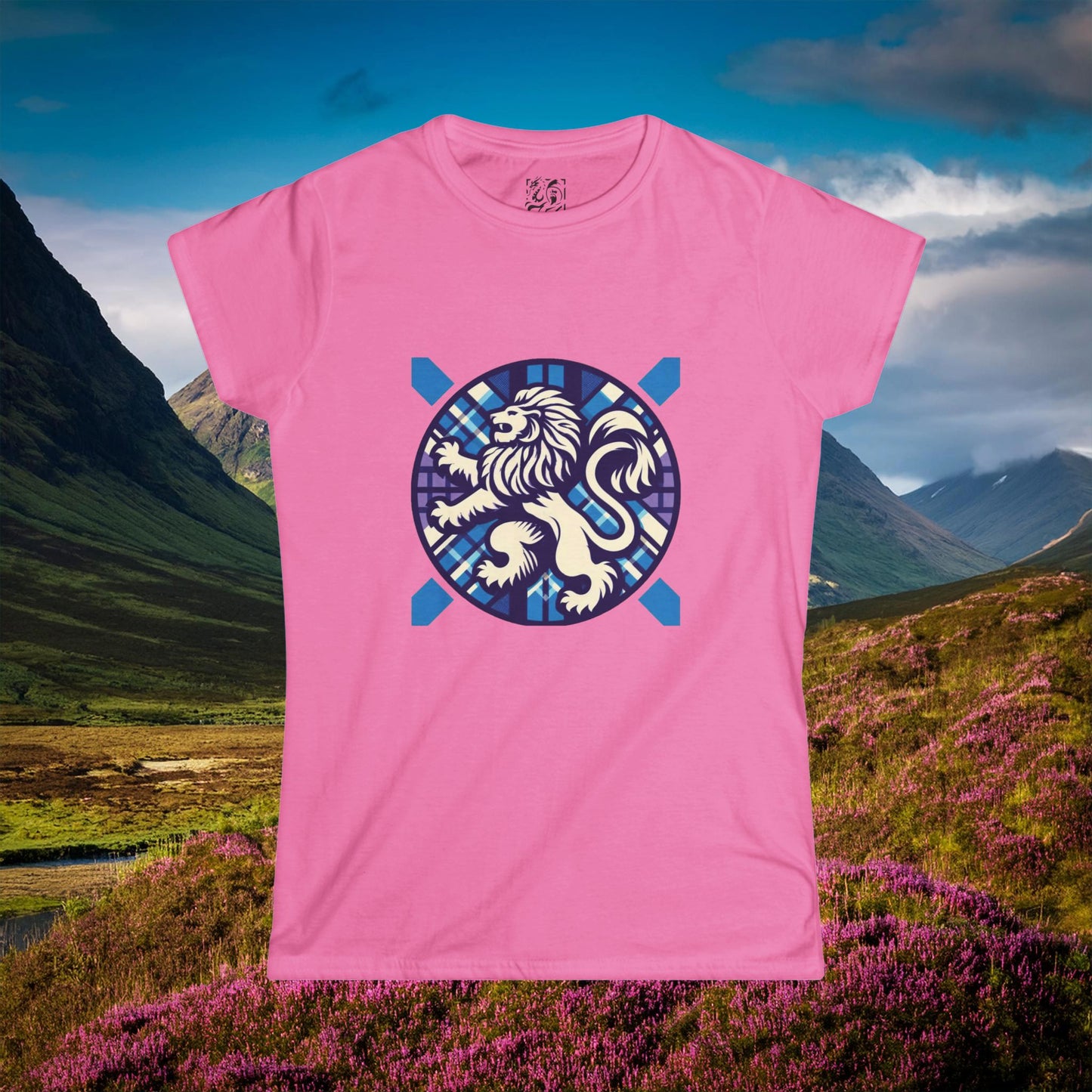 Scottish Rampant Lion Women's Softstyle Tee