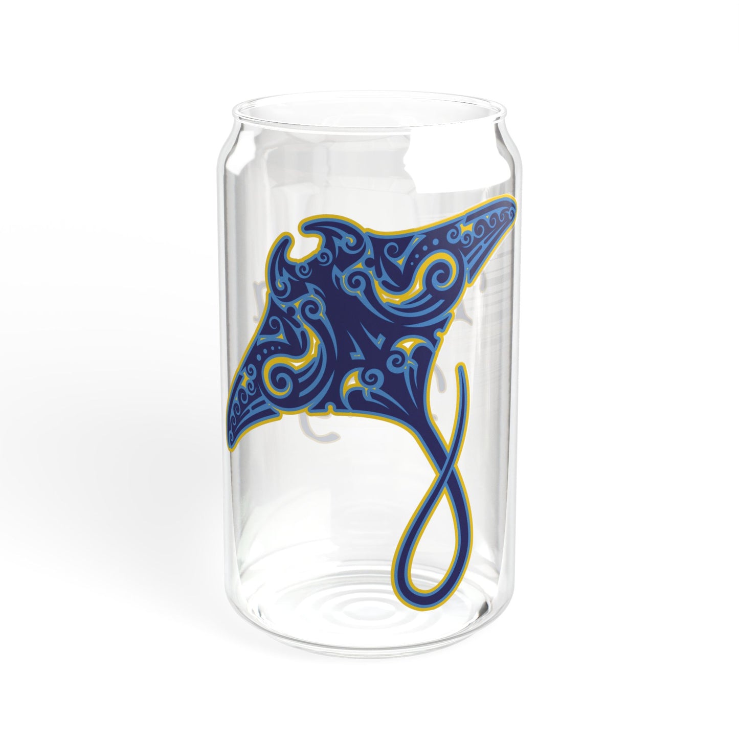 Manta Ray Sipper Glass