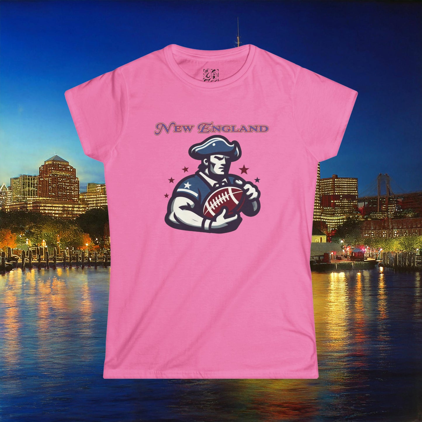 New England Football Women's Softstyle Tee