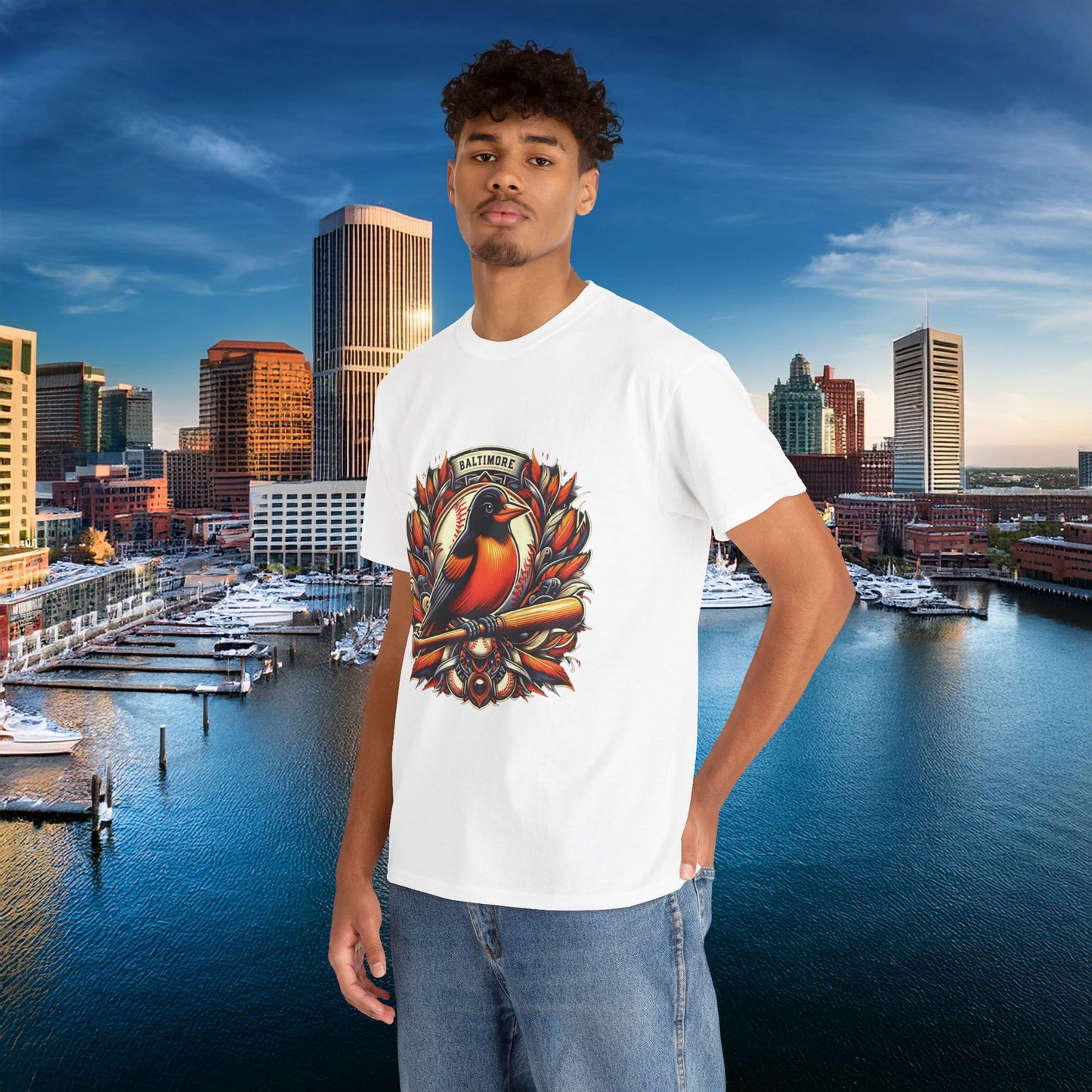 Baltimore Baseball Crest Tee