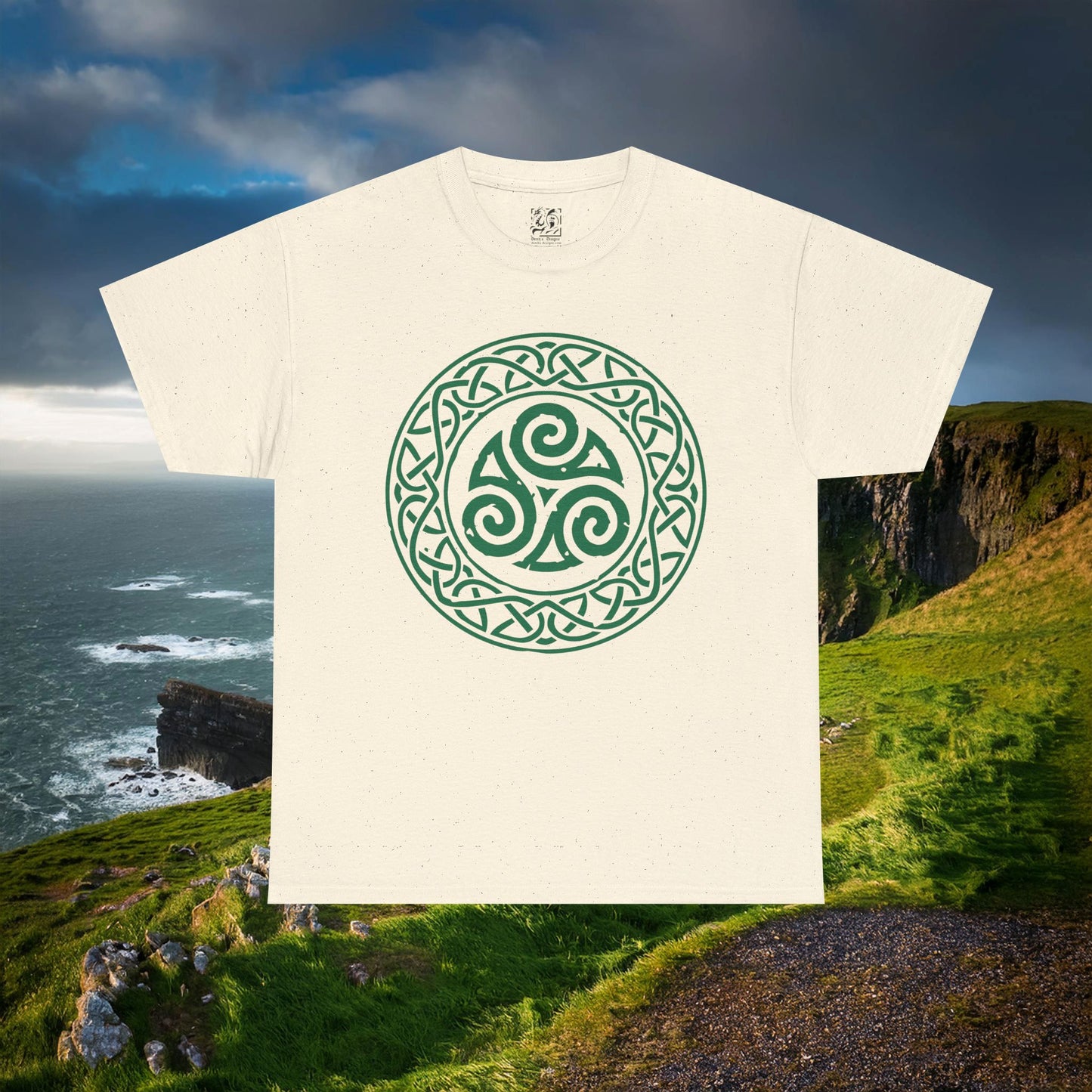 Celtic Knotwork Spiral Tee