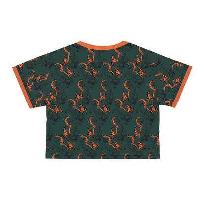 Newcastle Seahorse Crop Tee