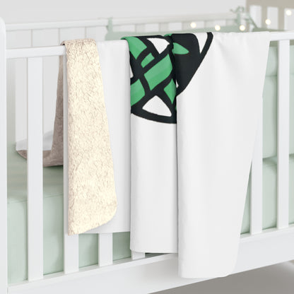 Panda Lunch Sherpa Fleece Blanket