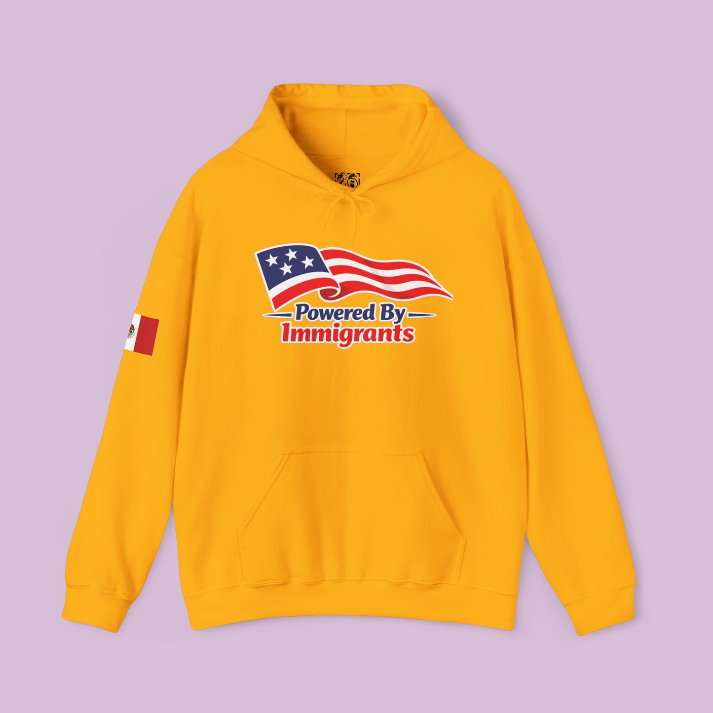 Powered By Immigrants Hoodie