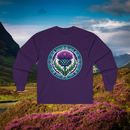 Scottish Thistle Long Sleeve Tee