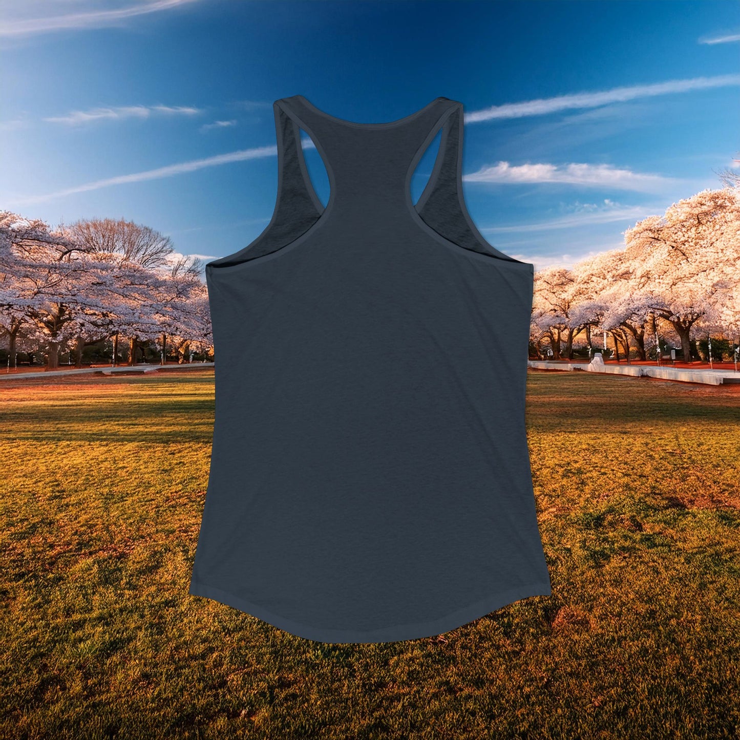 Washington Cherry Blossom Racerback Tank