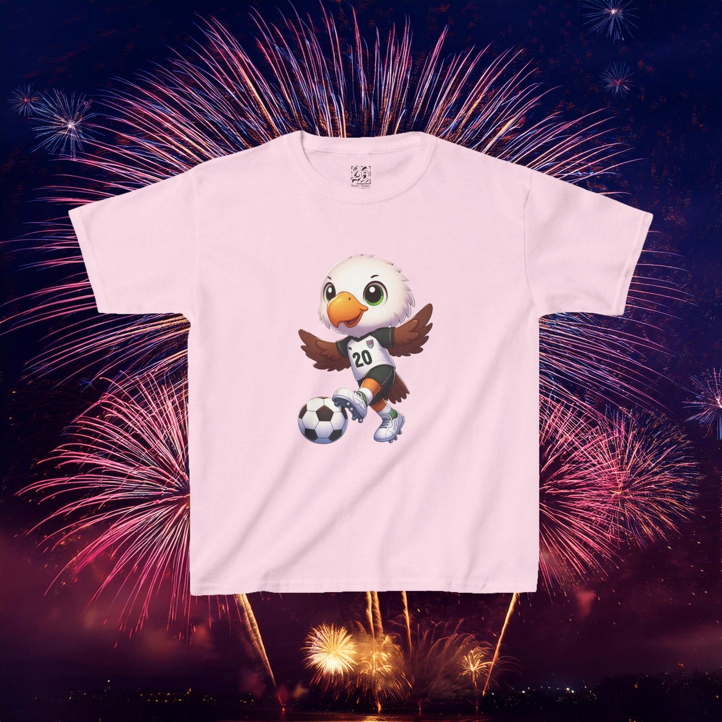 Mini US Soccer Fan Kids Tee