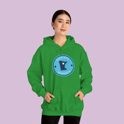 Stand With Minnesota Logo Hoodie