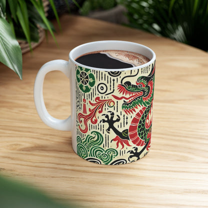 Dragon Dance Ceramic Mugs (11oz\15oz)