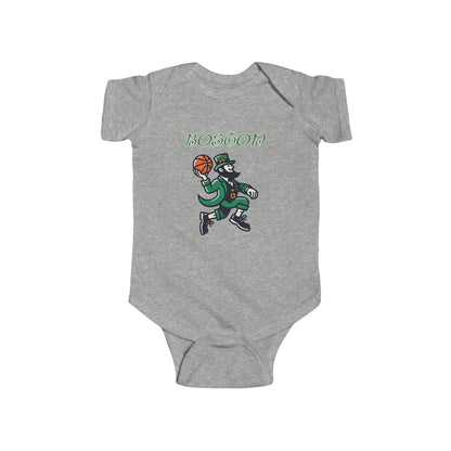 Boston Basketball Logo Infant Bodysuit