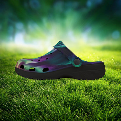 Northern Lights Kid's Foam Clogs