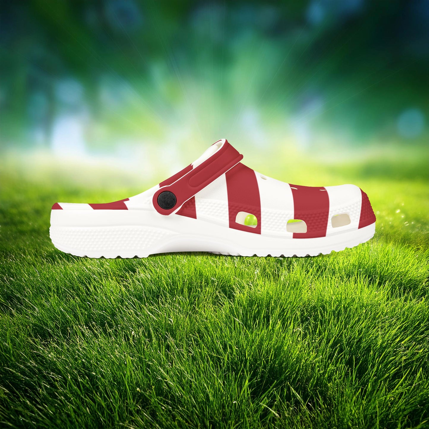 American Flag Foam Clogs