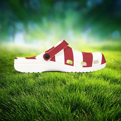 American Flag Foam Clogs