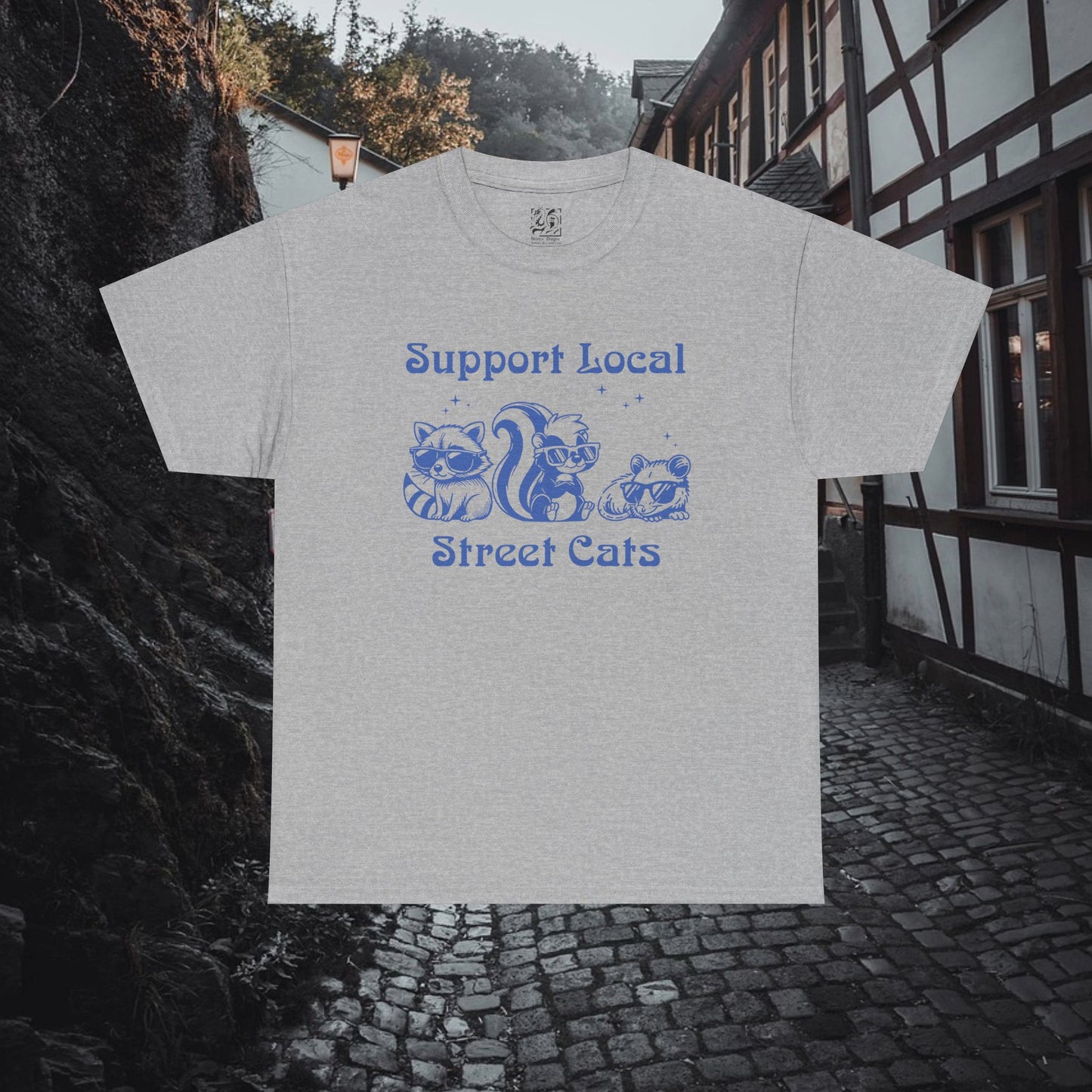 Support Local Street Cats Tee