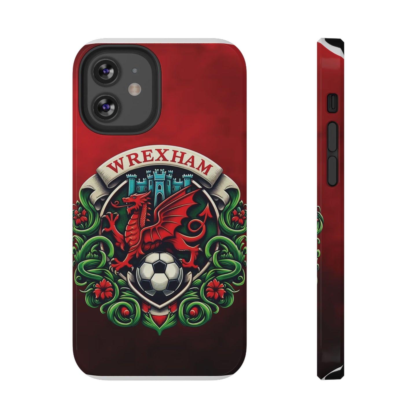 Wrexham Crest Impact-Resistant Cases