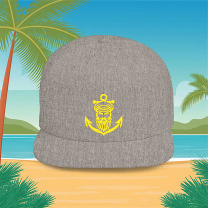 Old Salt Flat Bill Snapback