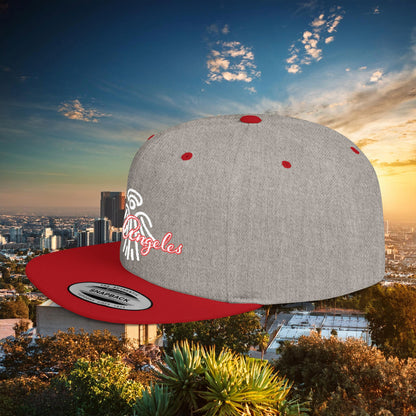 LA Angel Flat Bill Snapback