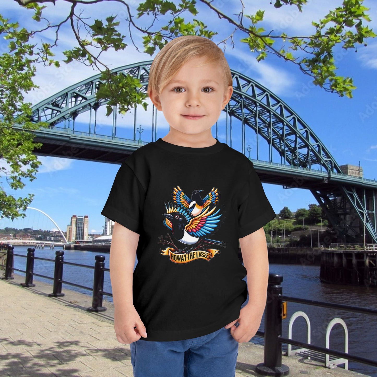 Newcastle United Howay the Lasses Toddler Tee
