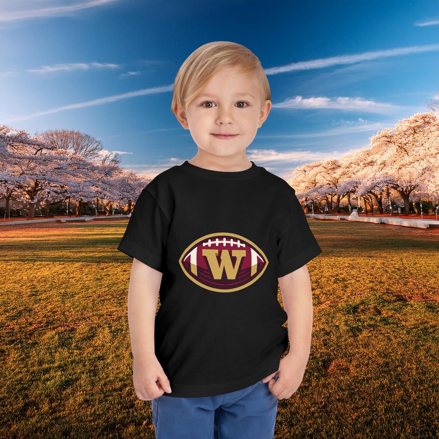 Washington Football Logo Toddler Tee
