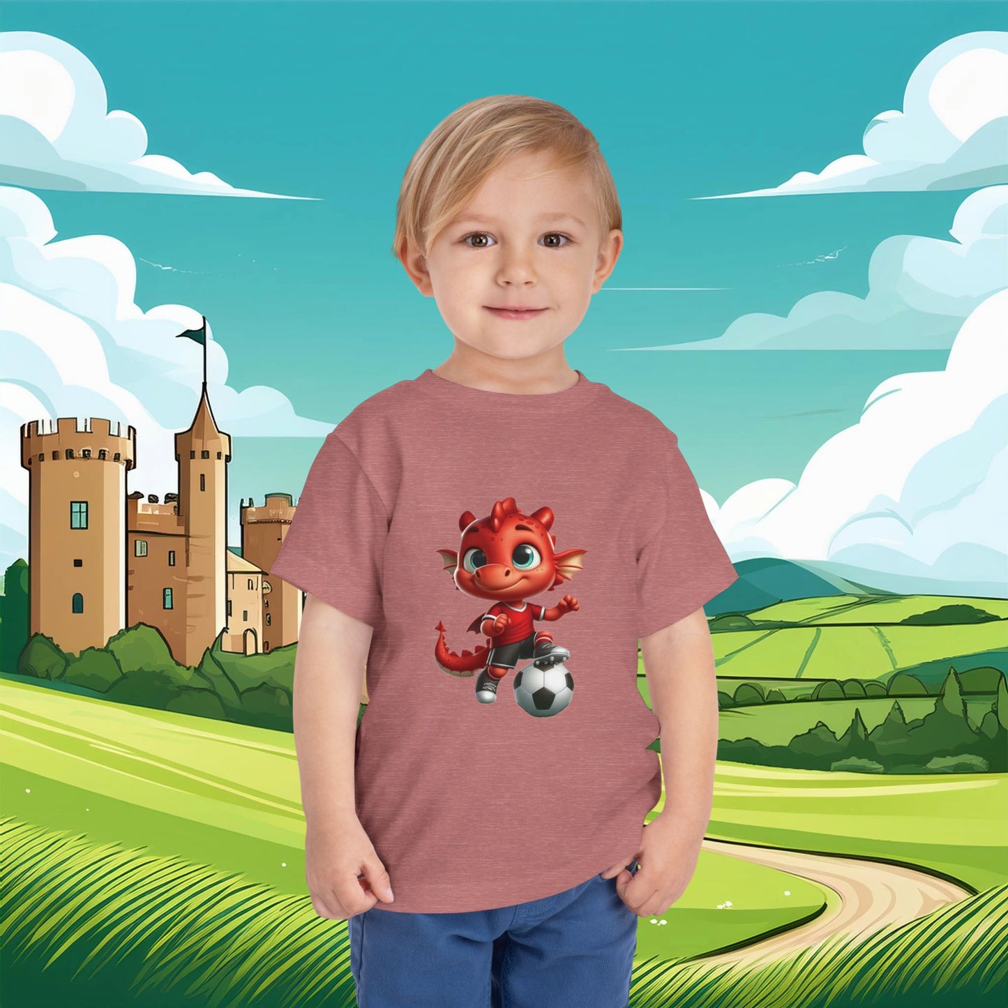 Wrexham Little Red Dragon Toddler Tee