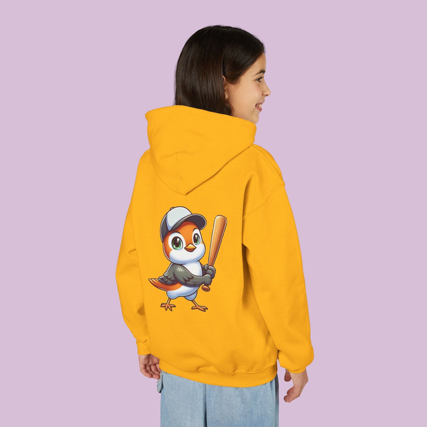 Baltimore Baseball Mini Oriole Youth Hoodie