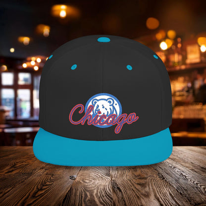 Chicago Bear Cub Baseball Flat Bill Snapback