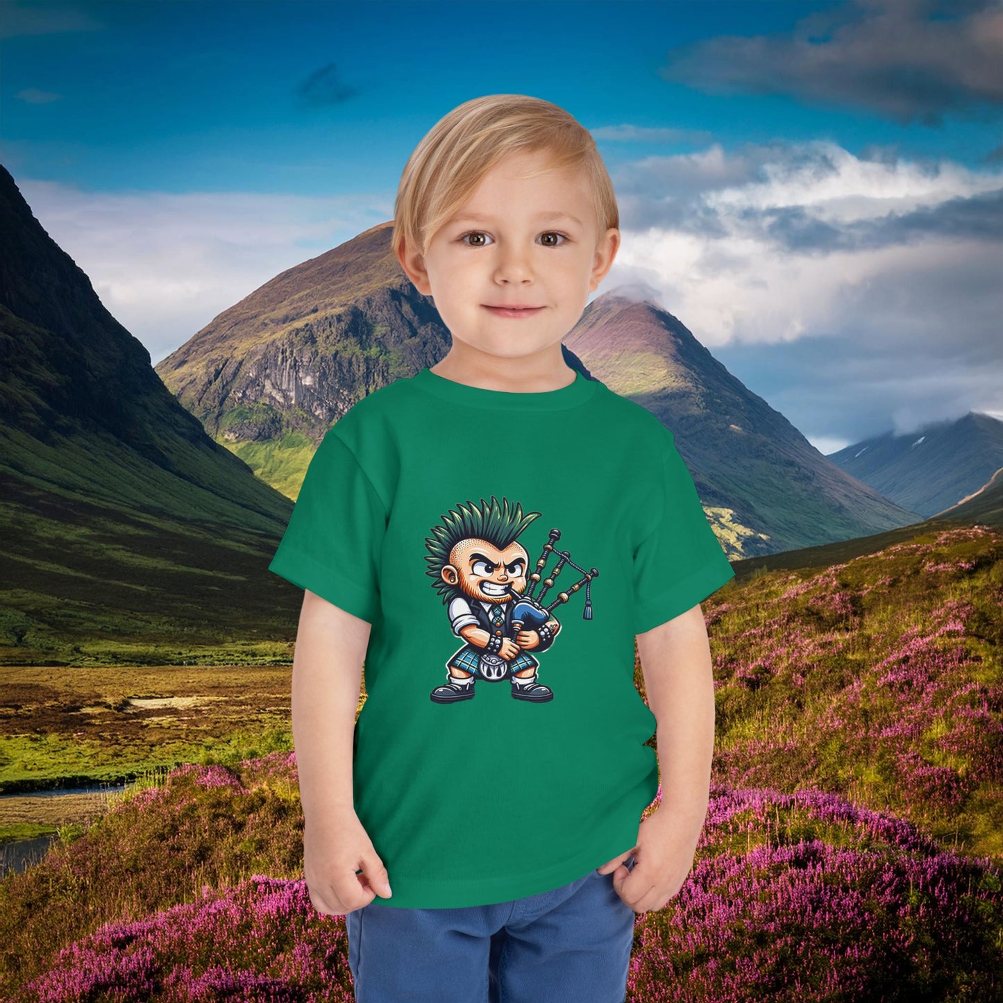 Scottish Punk Rock Toddler Tee