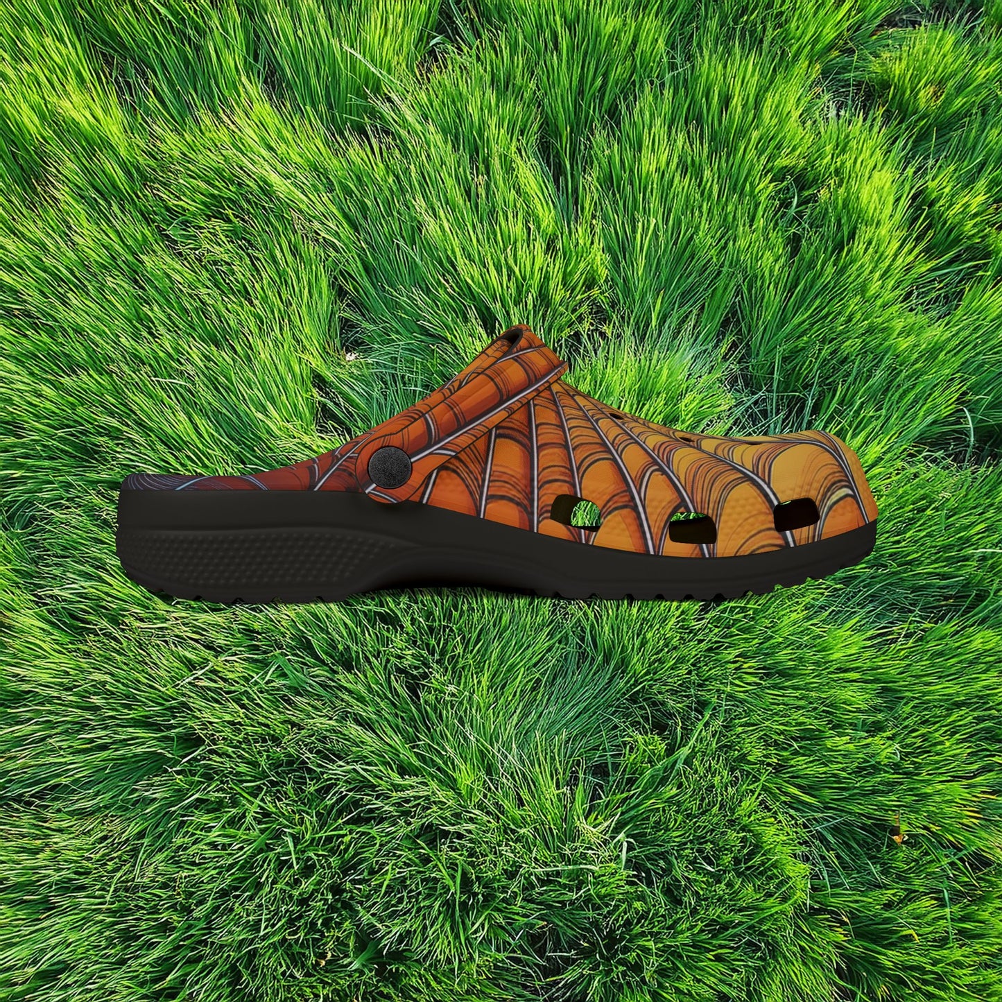 Spider Web Foam Clogs