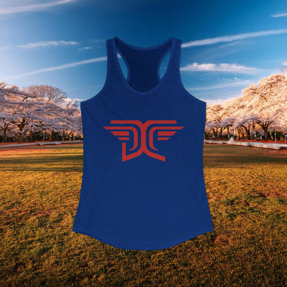 Winged DC Women's Racerback Tank