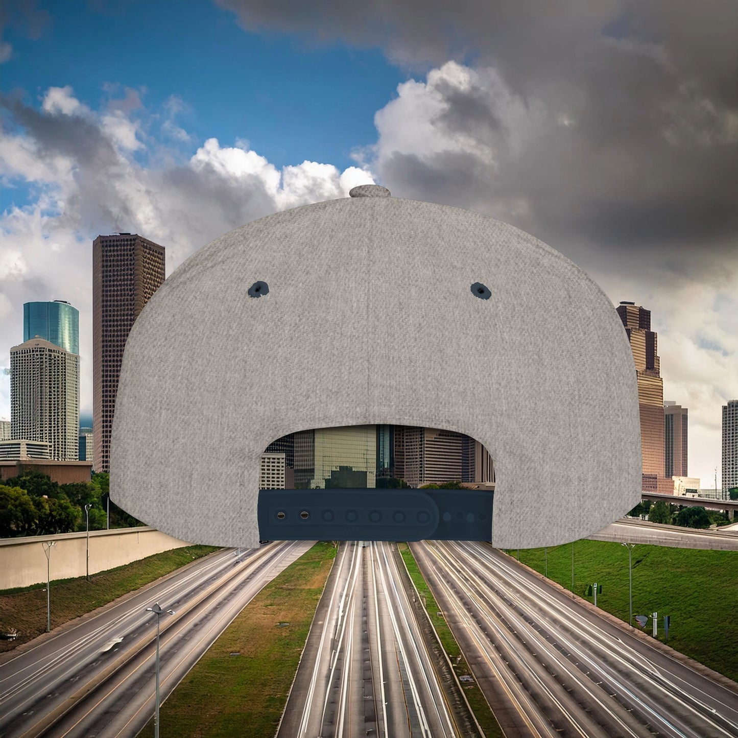 Houston Asteroid Flat Bill Snapback