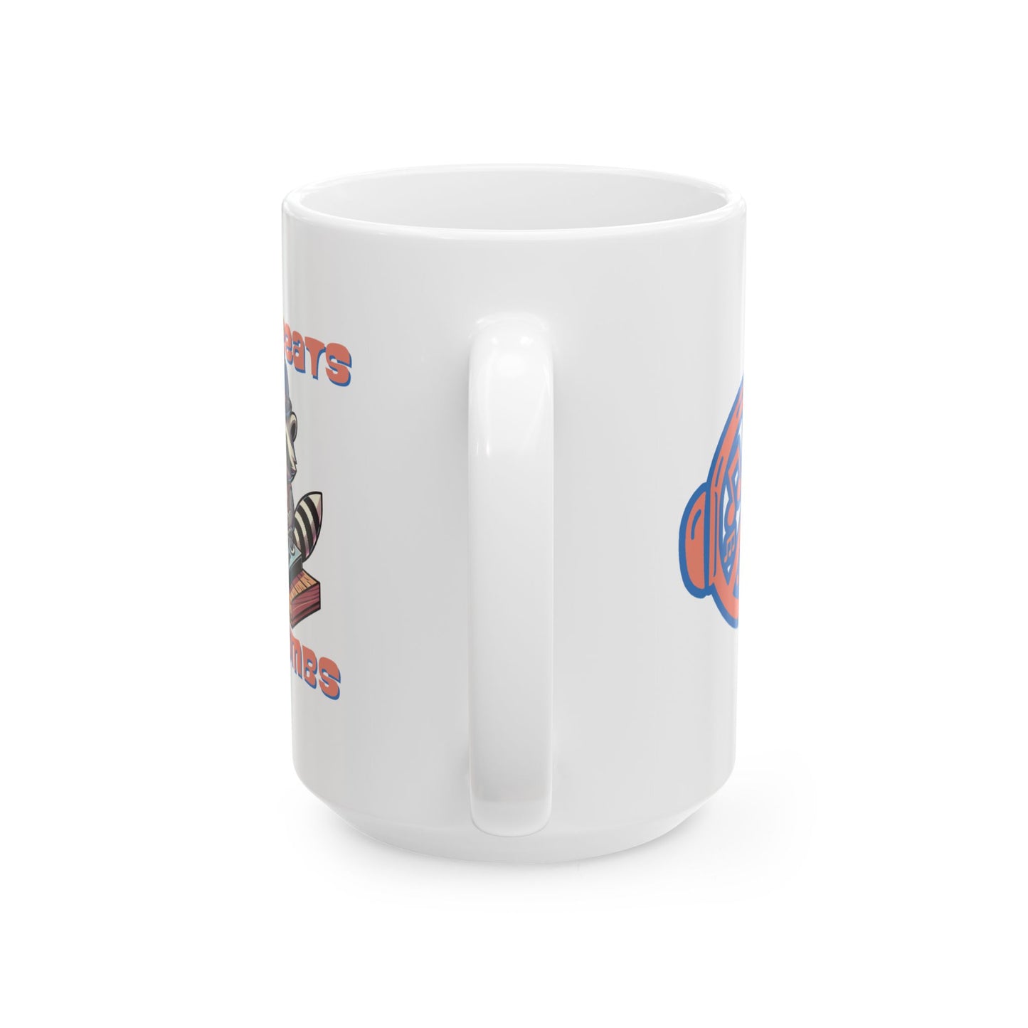 "Beats Not Bombs" Peace Ceramic Mug (11oz/15oz)