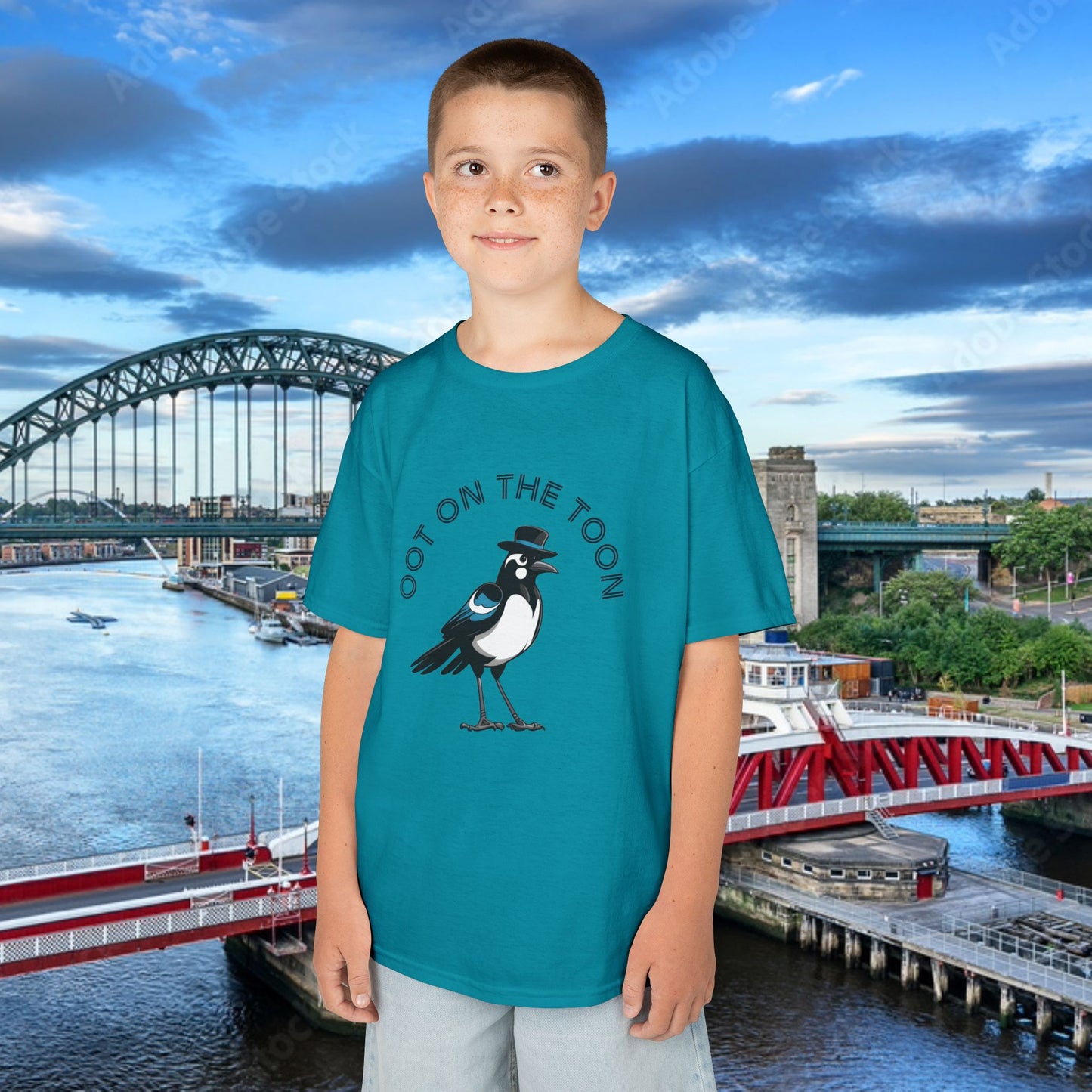 Newcastle United "Oot on the Toon" Kids Tee